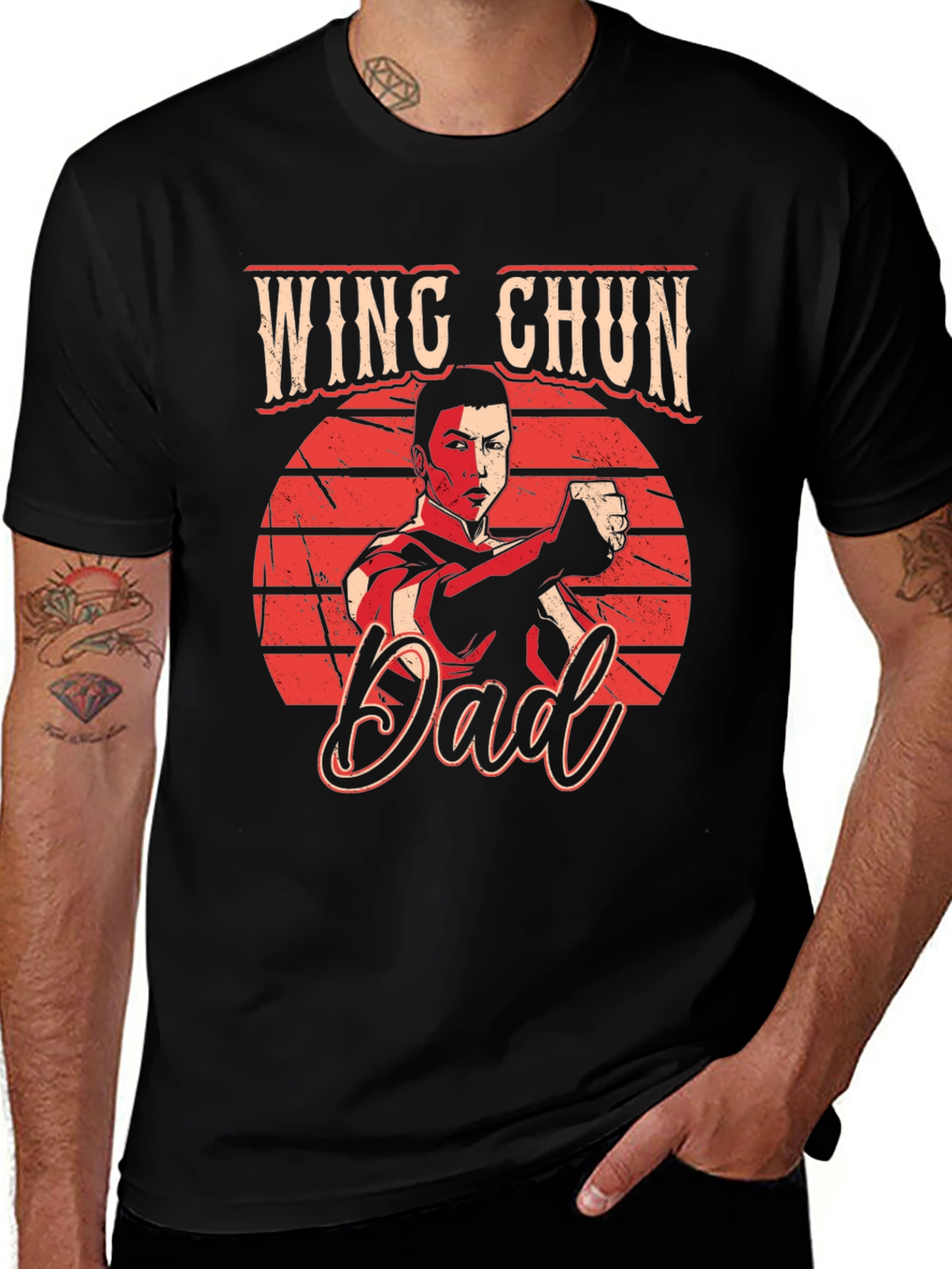 Wing Chun Dad Martial Arts T-Shirt