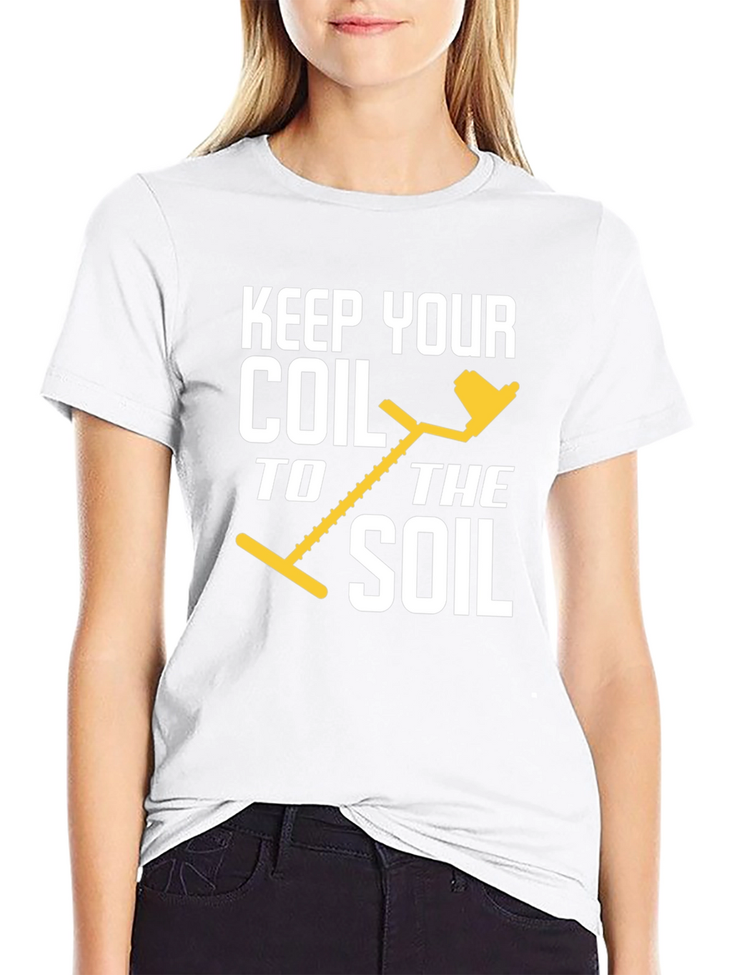 Keep Your Coil to the Soil Black T-Shirt