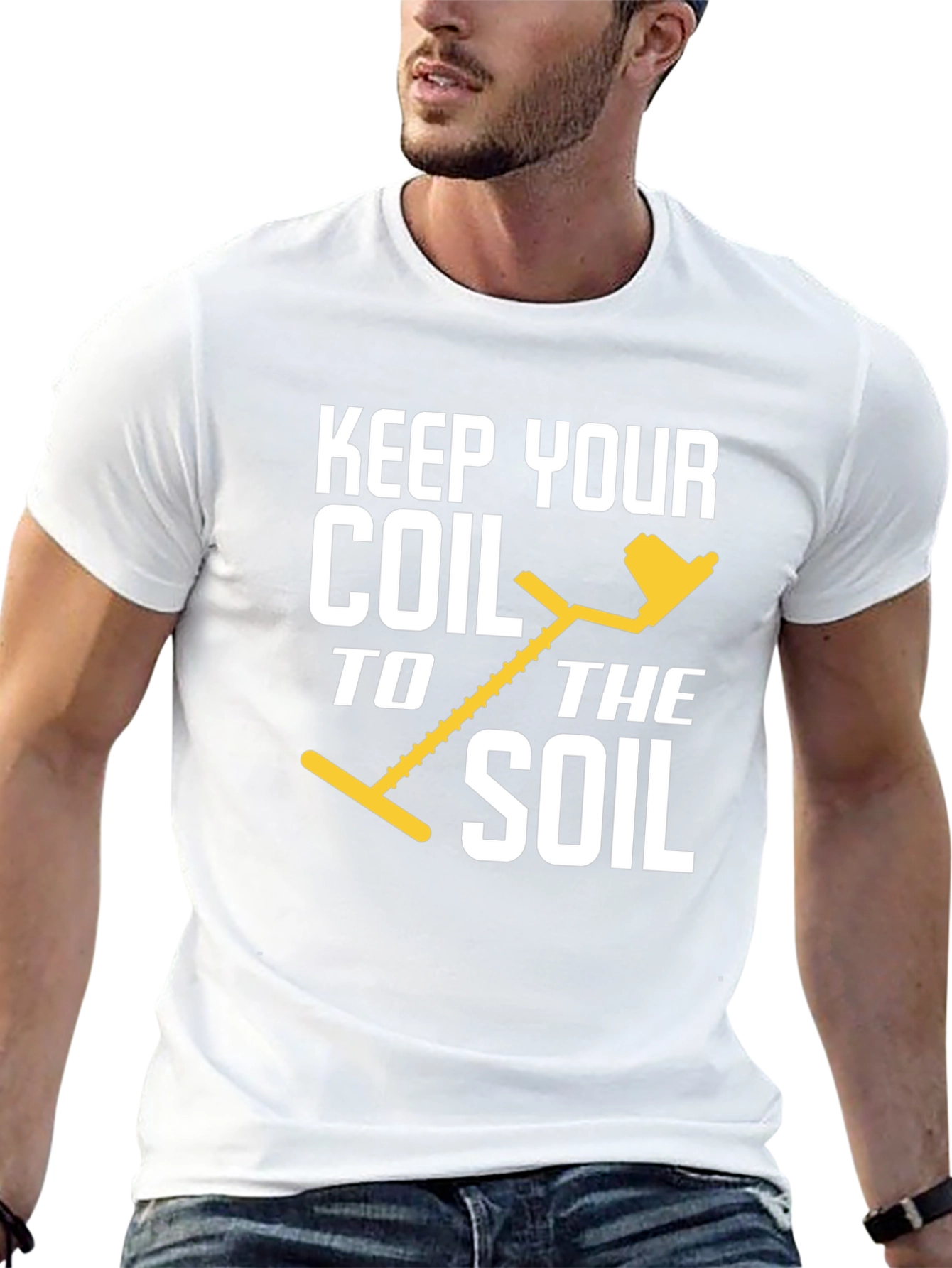 Keep Your Coil to the Soil Black T-Shirt