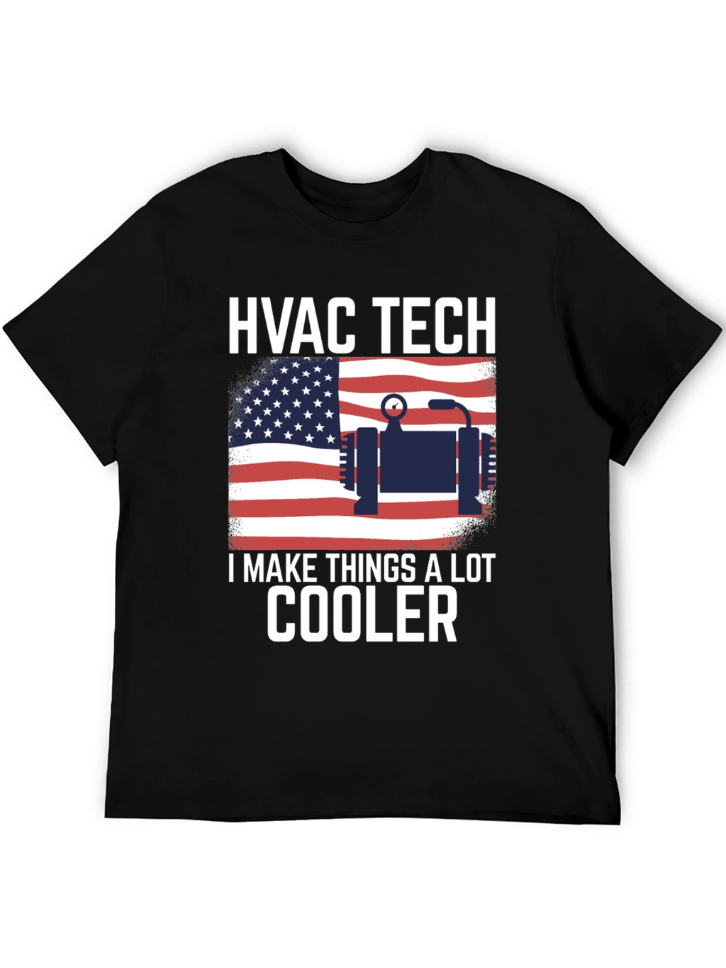 HVAC Tech Patriotic T-Shirt