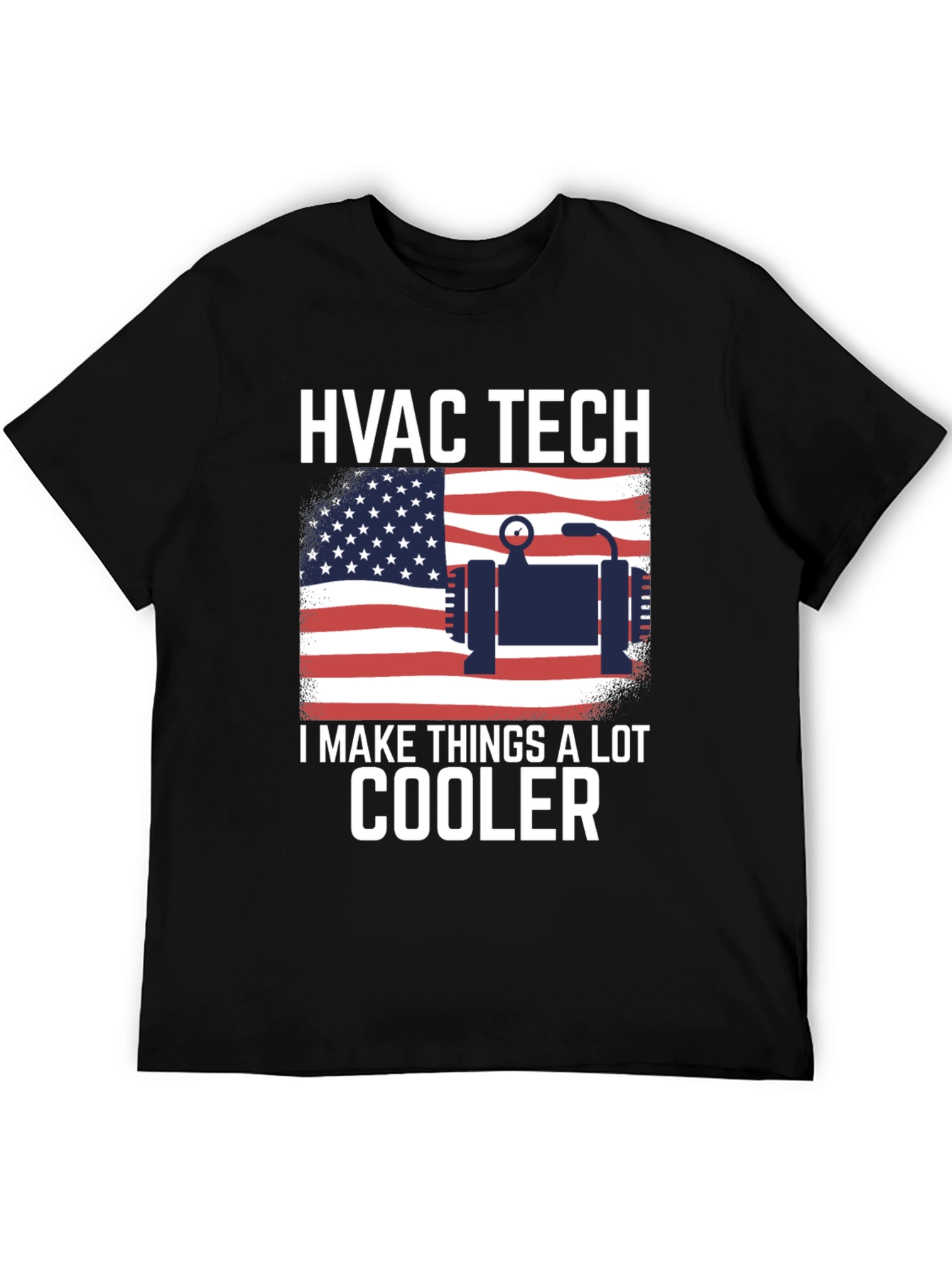 HVAC Tech Patriotic T-Shirt