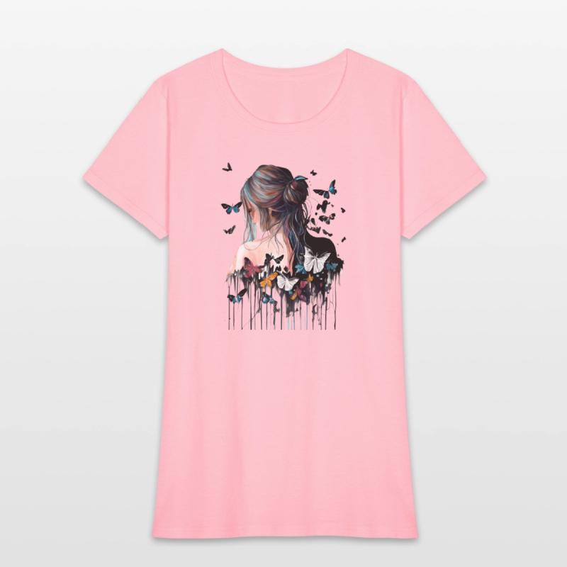Butterfly Girl Lady of Butterflies