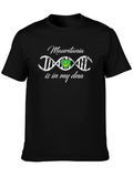 Mauritania DNA Flag Heart T-Shirt