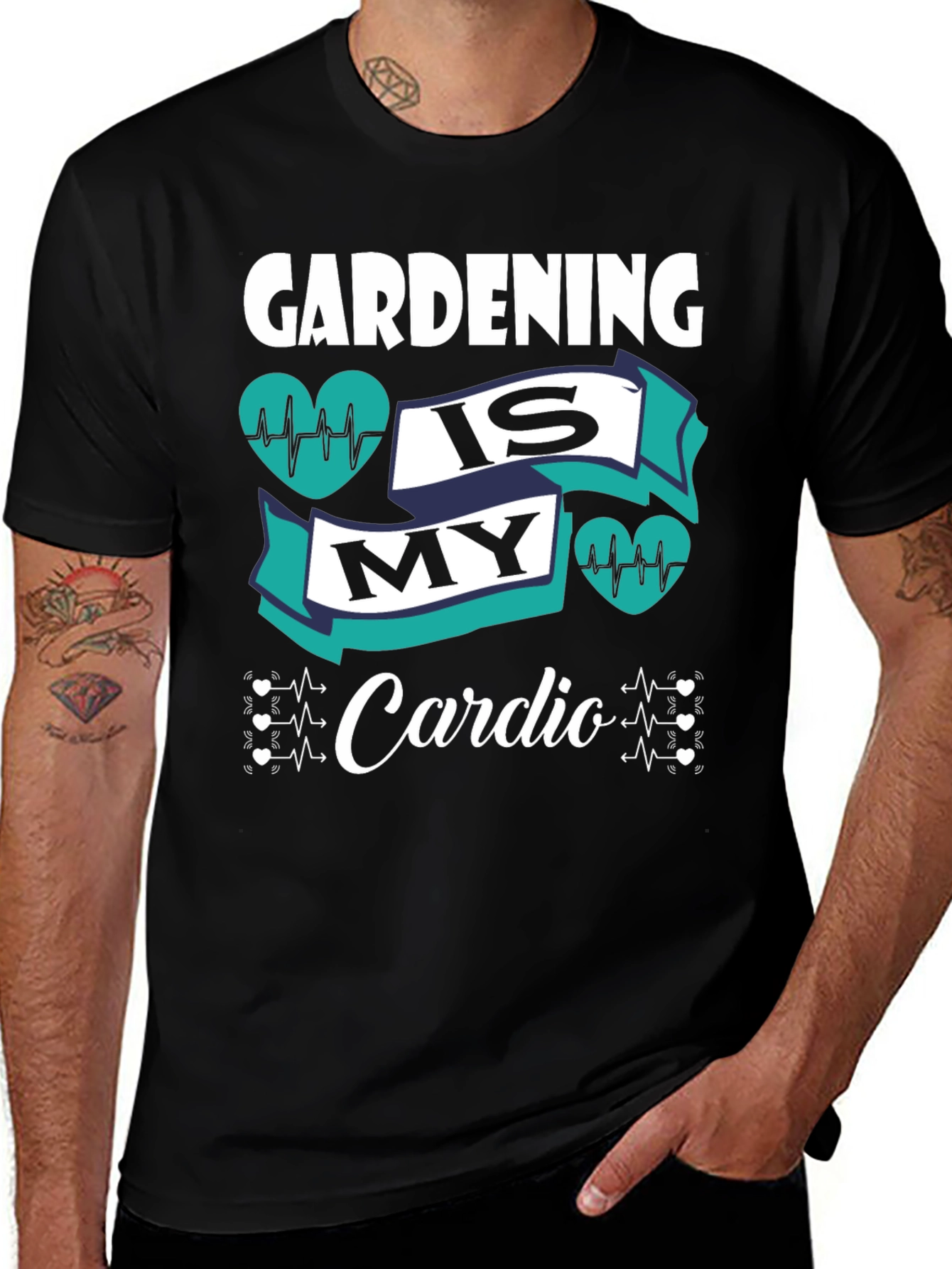 Gardening is My Cardio Graphic T-Shirt