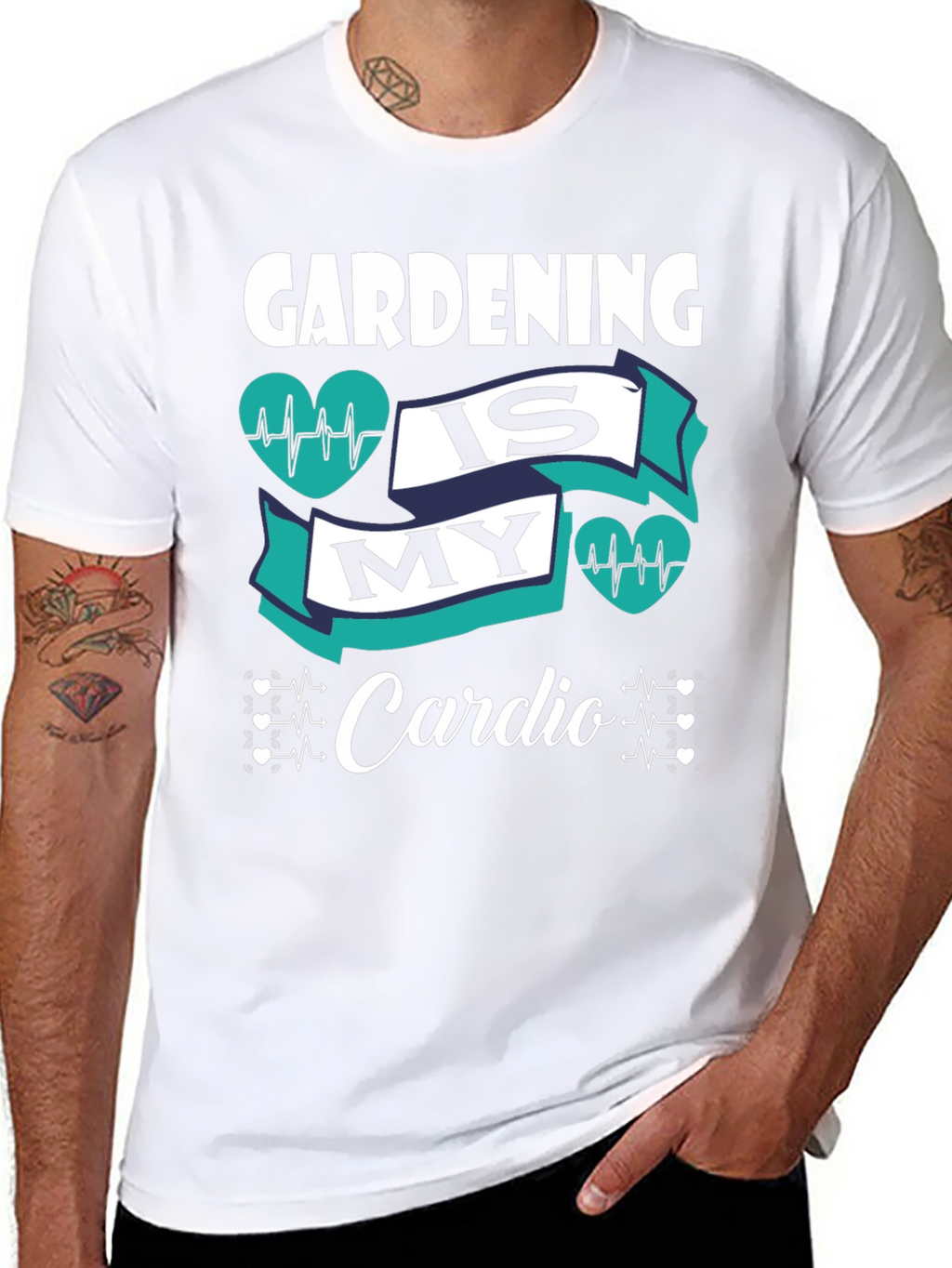 Gardening is My Cardio Graphic T-Shirt