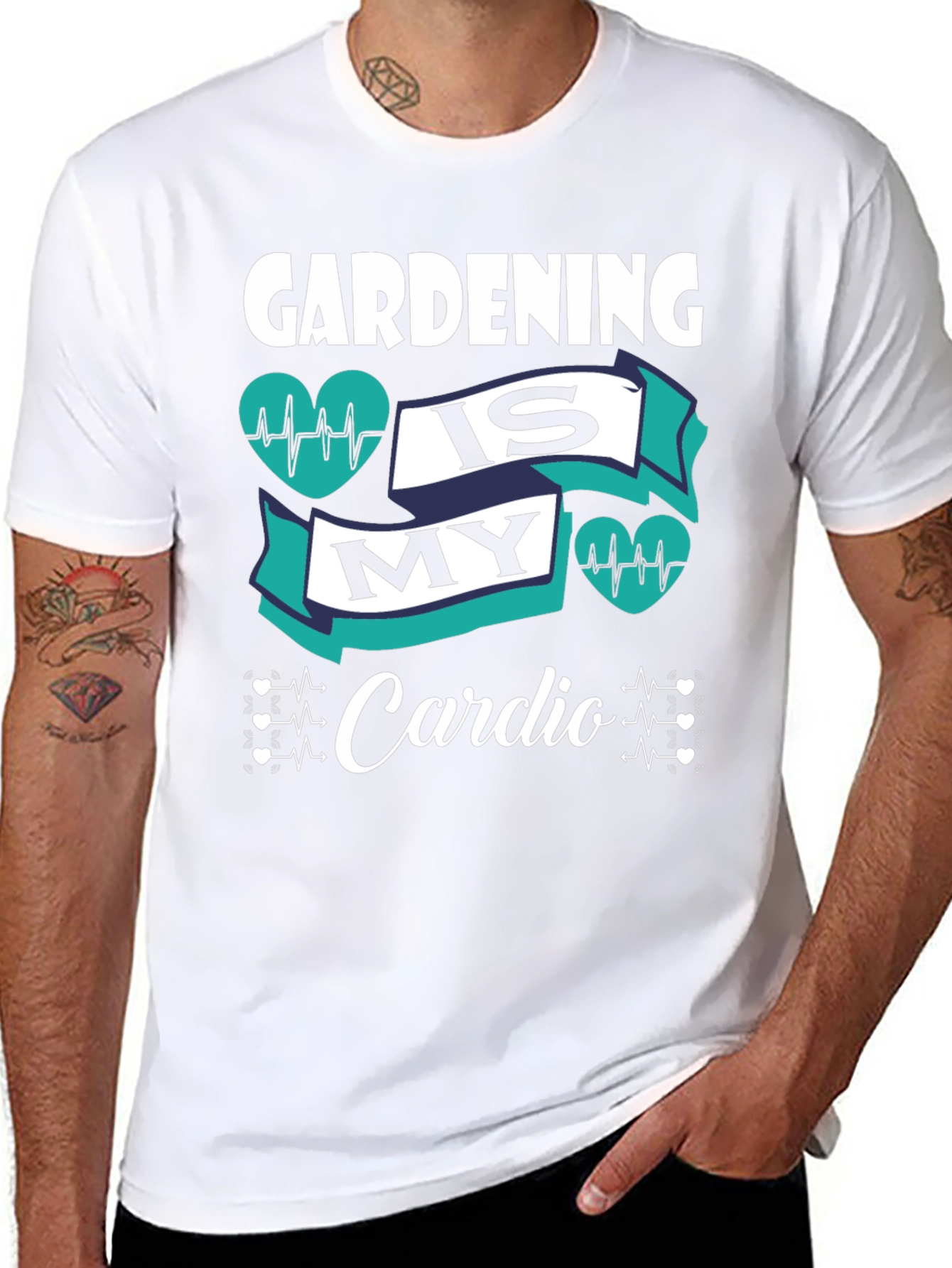 Gardening is My Cardio Graphic T-Shirt