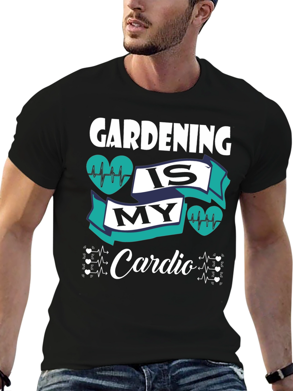 Gardening is My Cardio Graphic T-Shirt