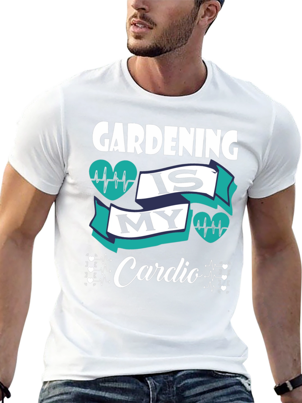 Gardening is My Cardio Graphic T-Shirt
