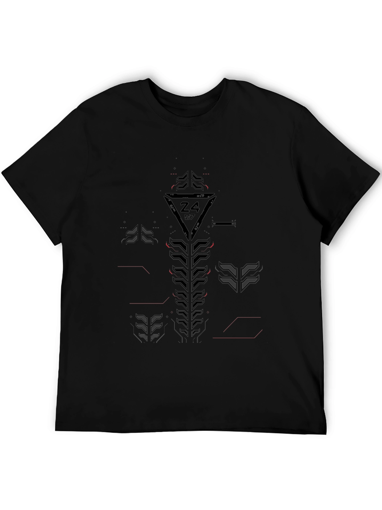 Cyberpunk Graphic Black T-Shirt