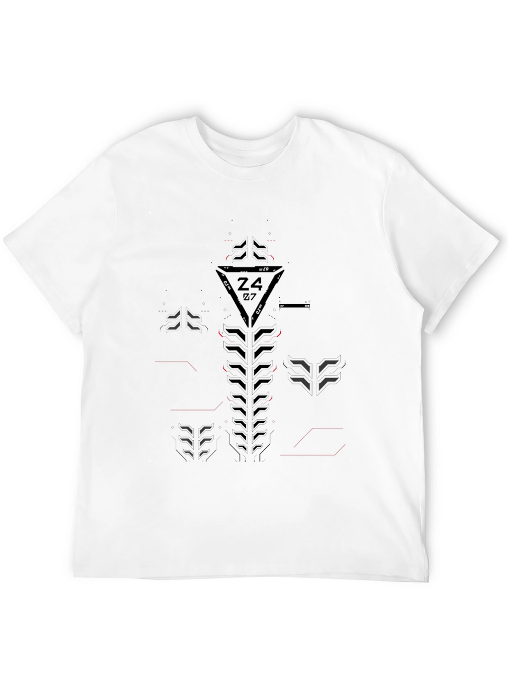 Cyberpunk Graphic Black T-Shirt