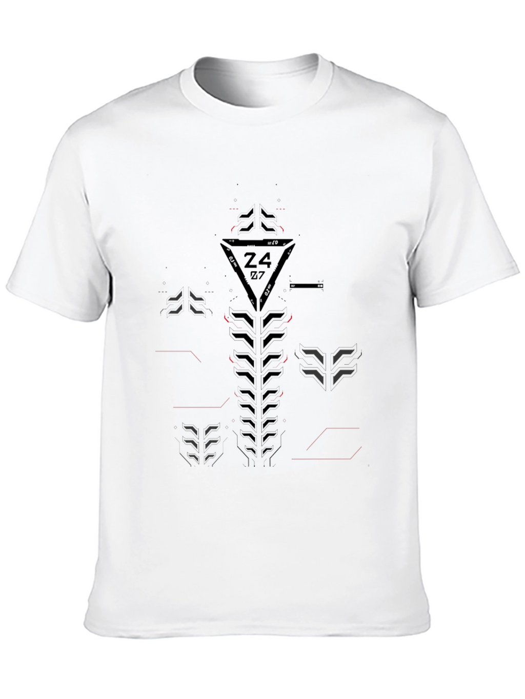 Cyberpunk Graphic Black T-Shirt