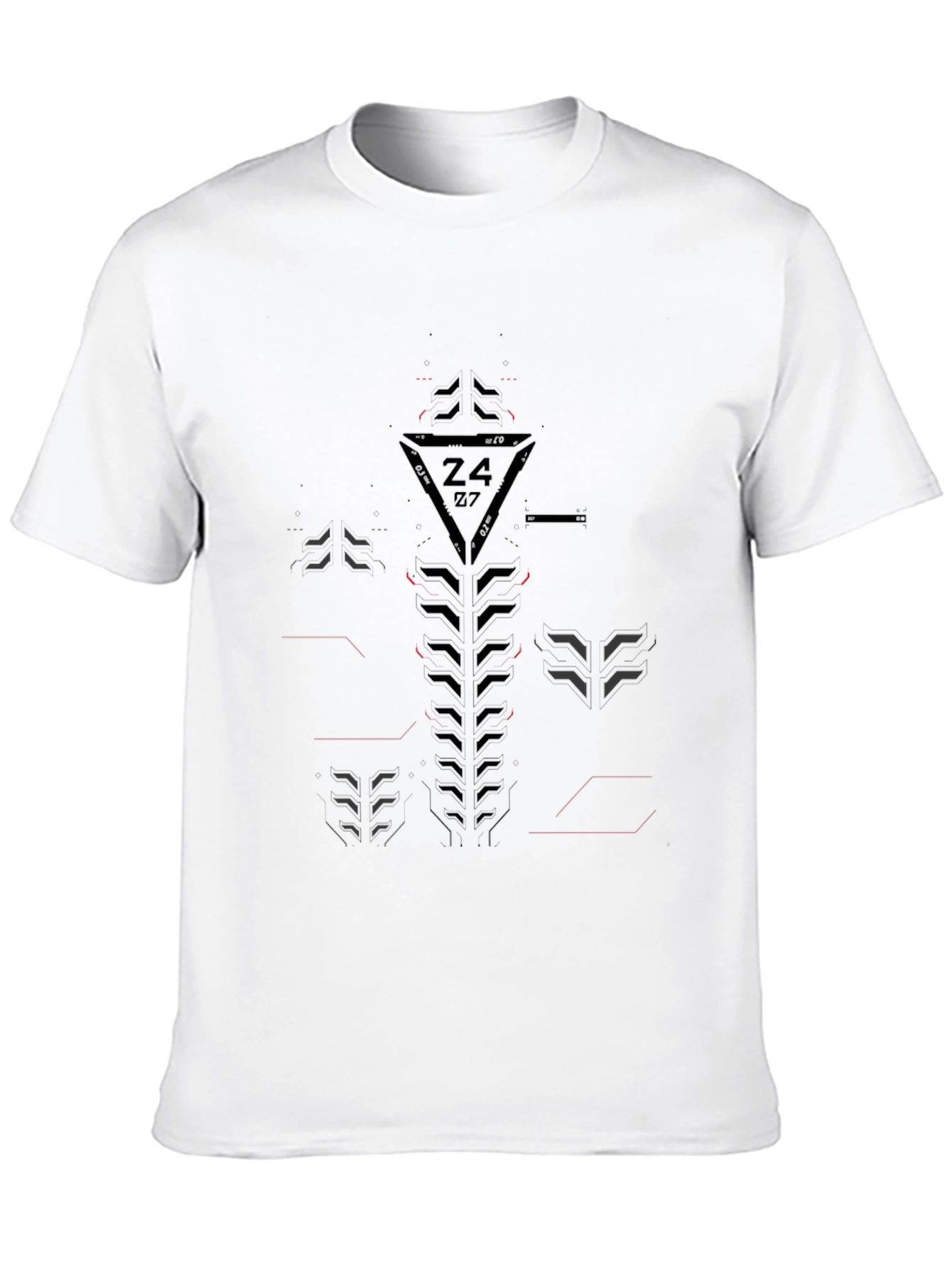 Cyberpunk Graphic Black T-Shirt