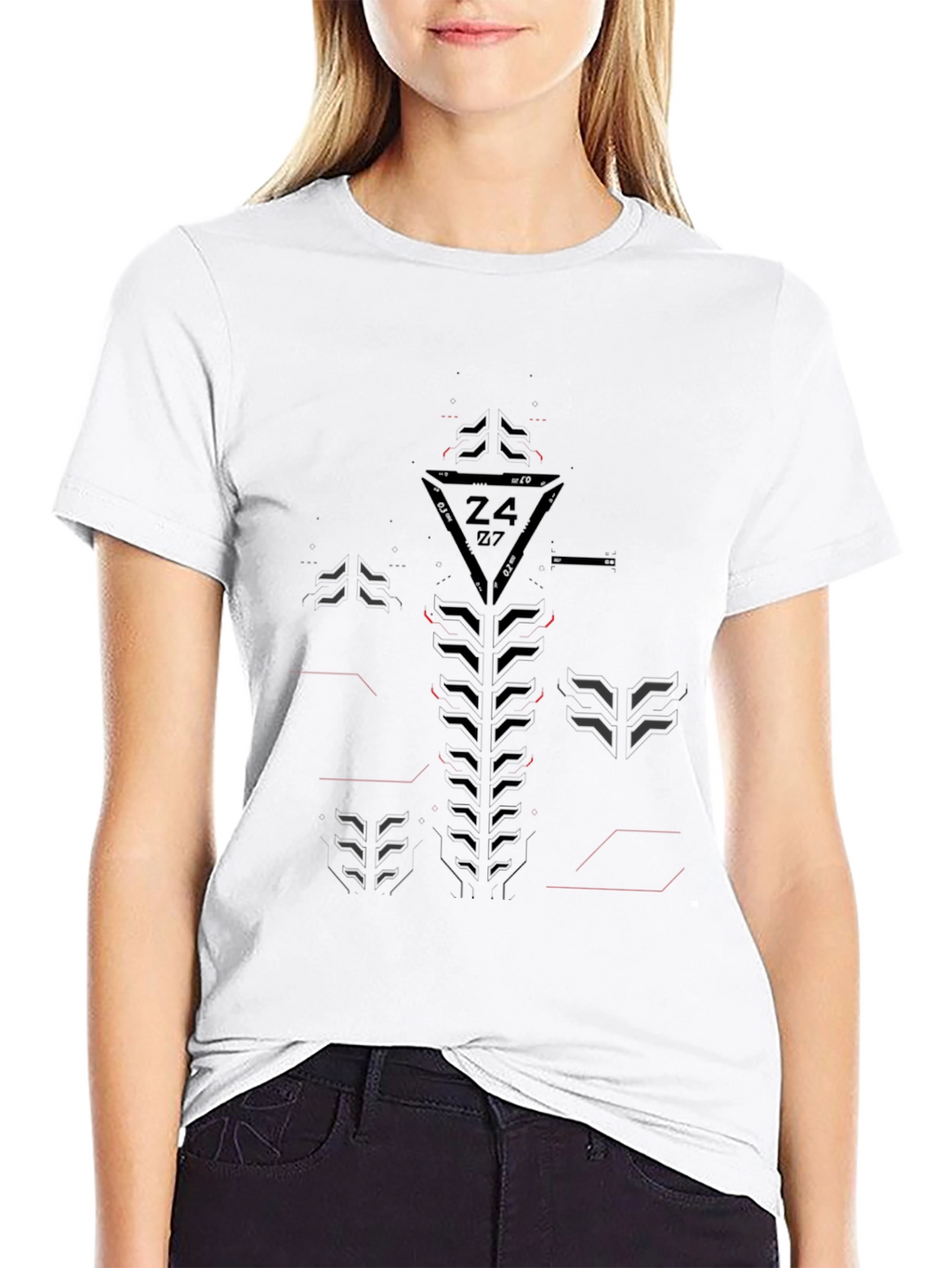 Cyberpunk Graphic Black T-Shirt