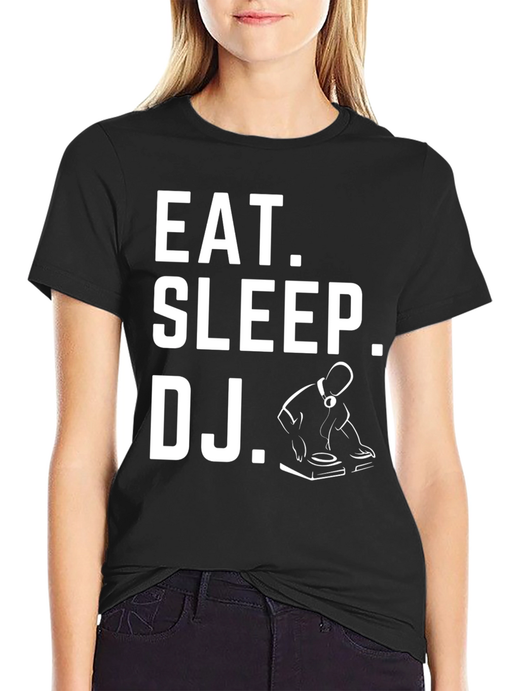 Eat Sleep DJ T-Shirt - Musician Gift