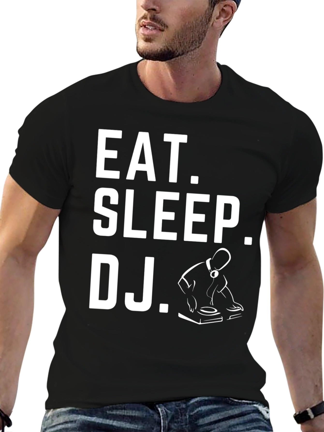 Eat Sleep DJ T-Shirt - Musician Gift