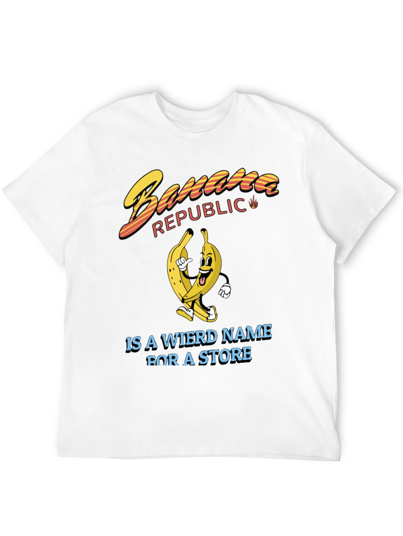 Banana Republic Weird Name T-Shirt
