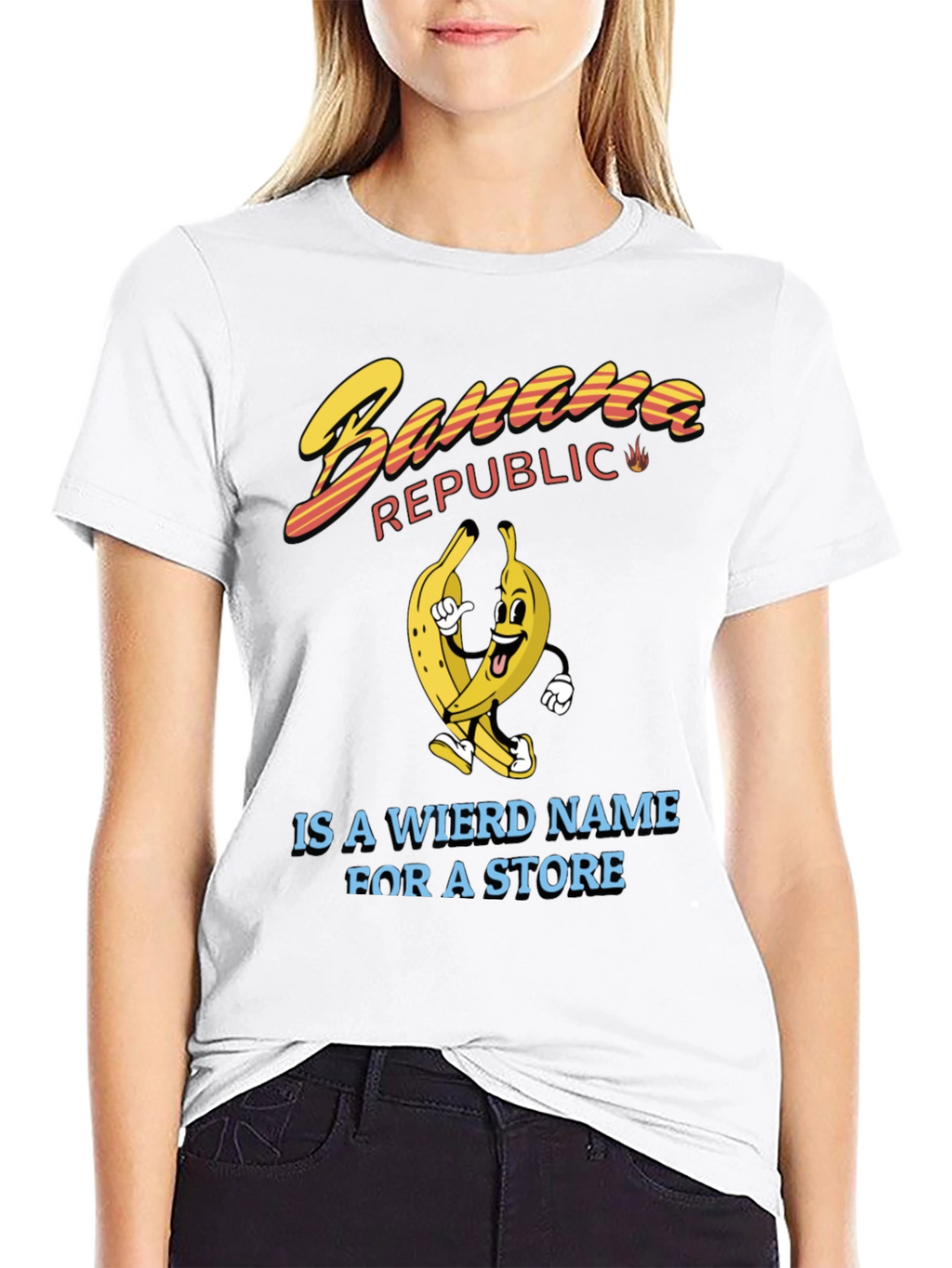 Banana Republic Weird Name T-Shirt