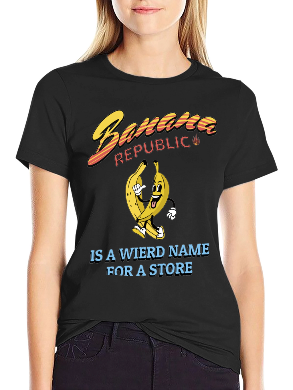 Banana Republic Weird Name T-Shirt