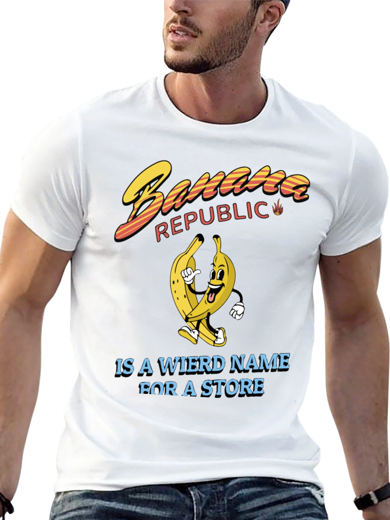 Banana Republic Weird Name T-Shirt