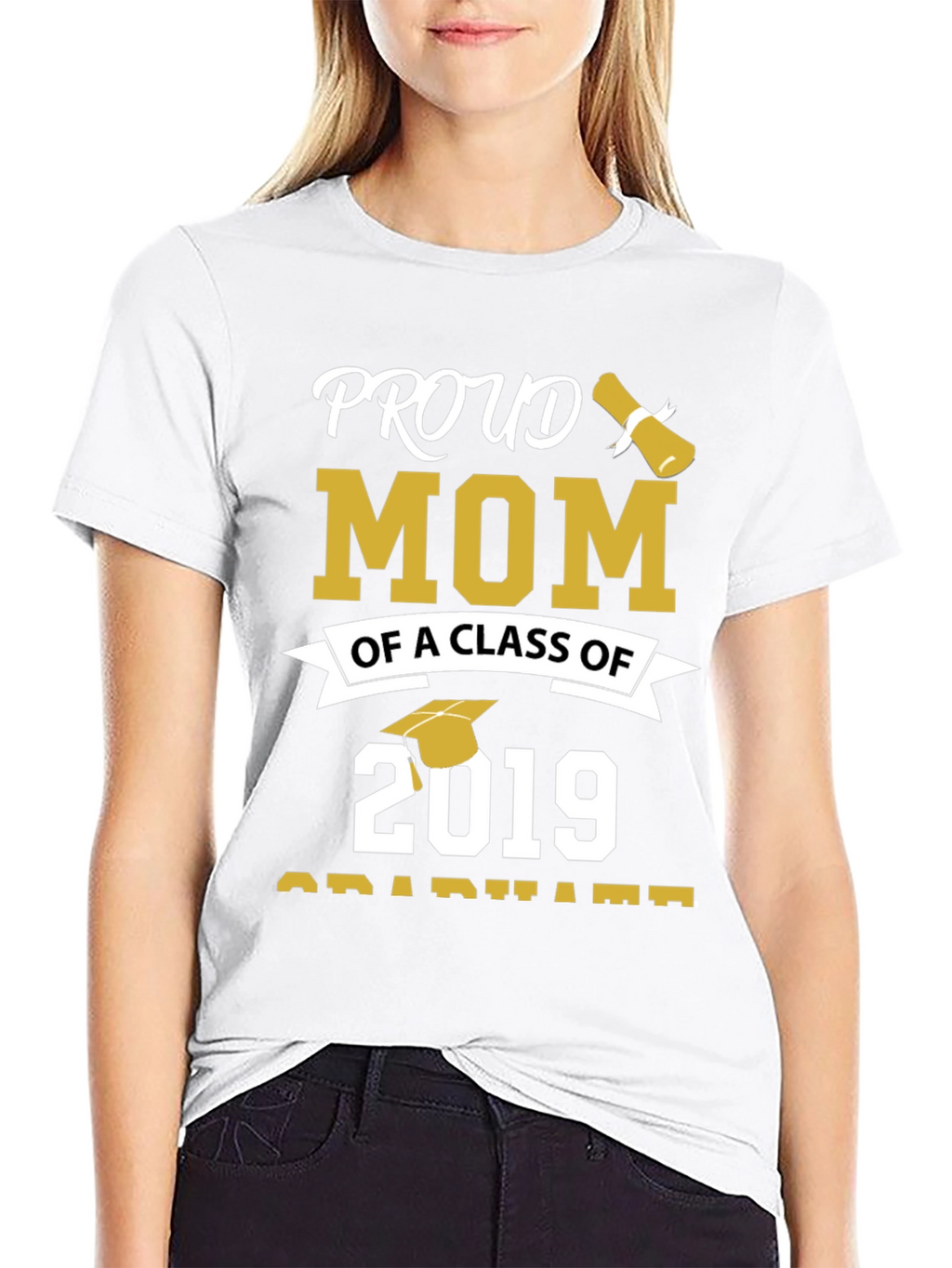 Proud Mom Class of 2019 Graduation T-Shirt