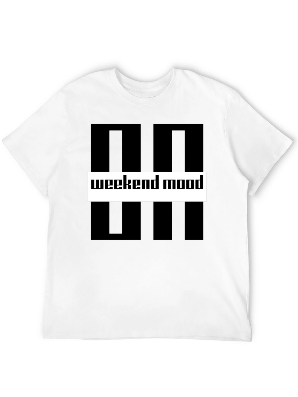 Weekend Mood Graphic Tee - Stylish Casual Wear