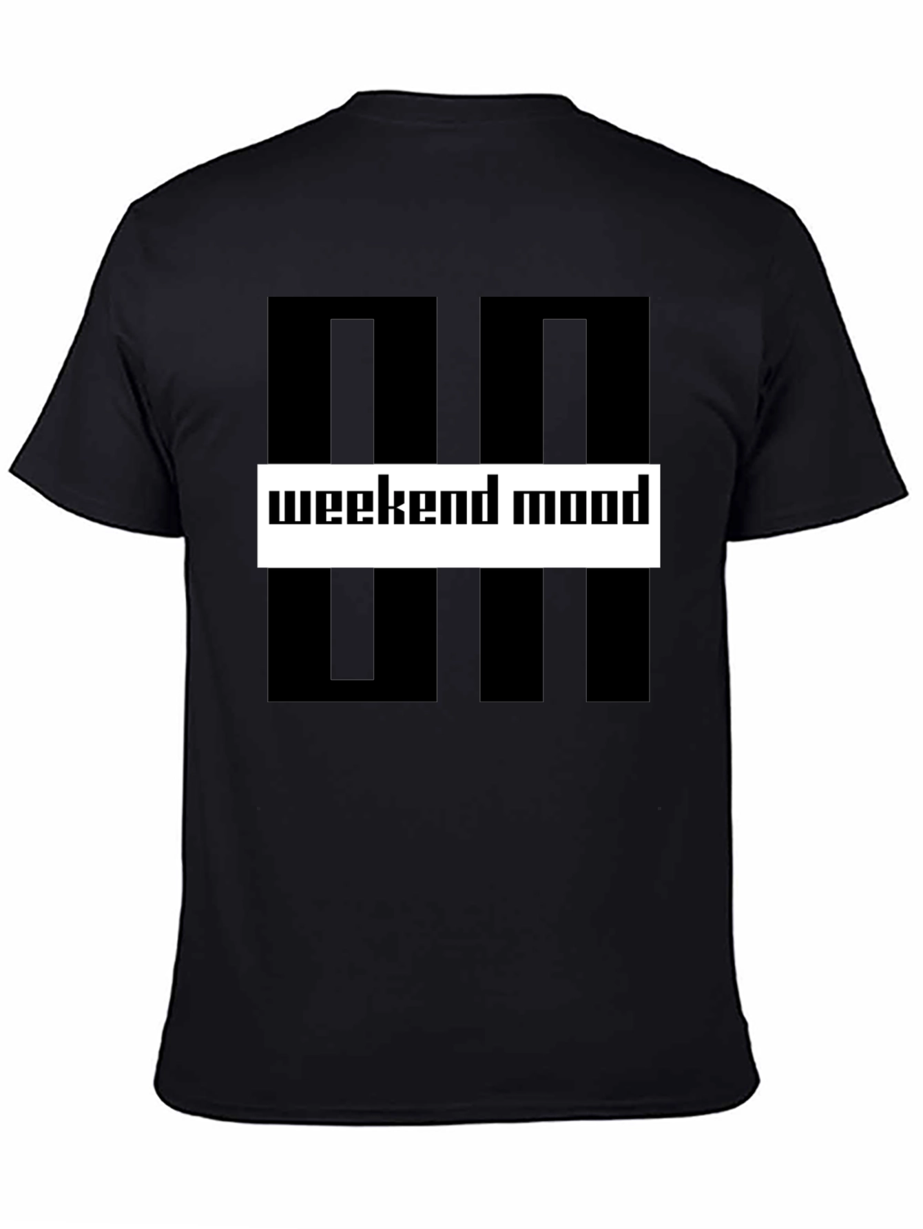 Weekend Mood Graphic Tee - Stylish Casual Wear