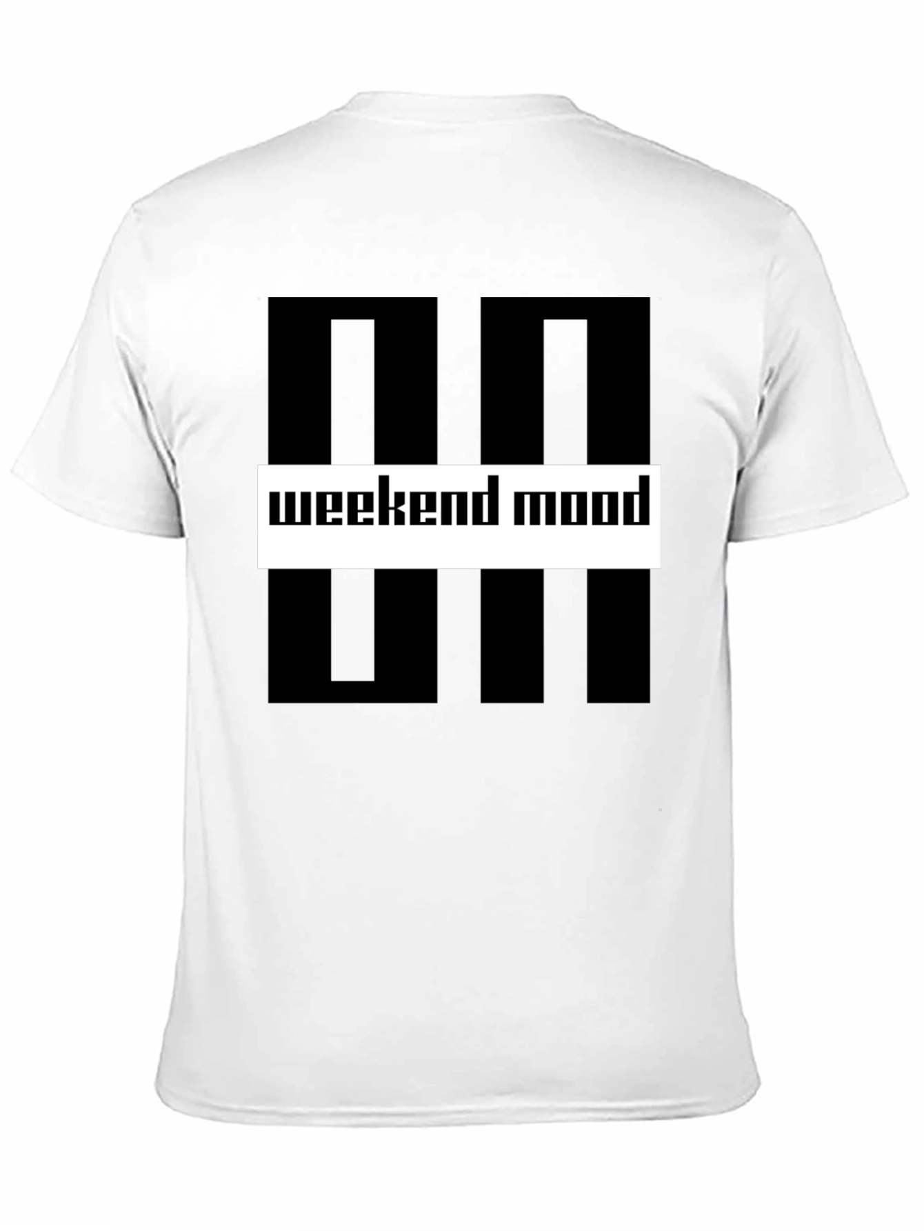 Weekend Mood Graphic Tee - Stylish Casual Wear