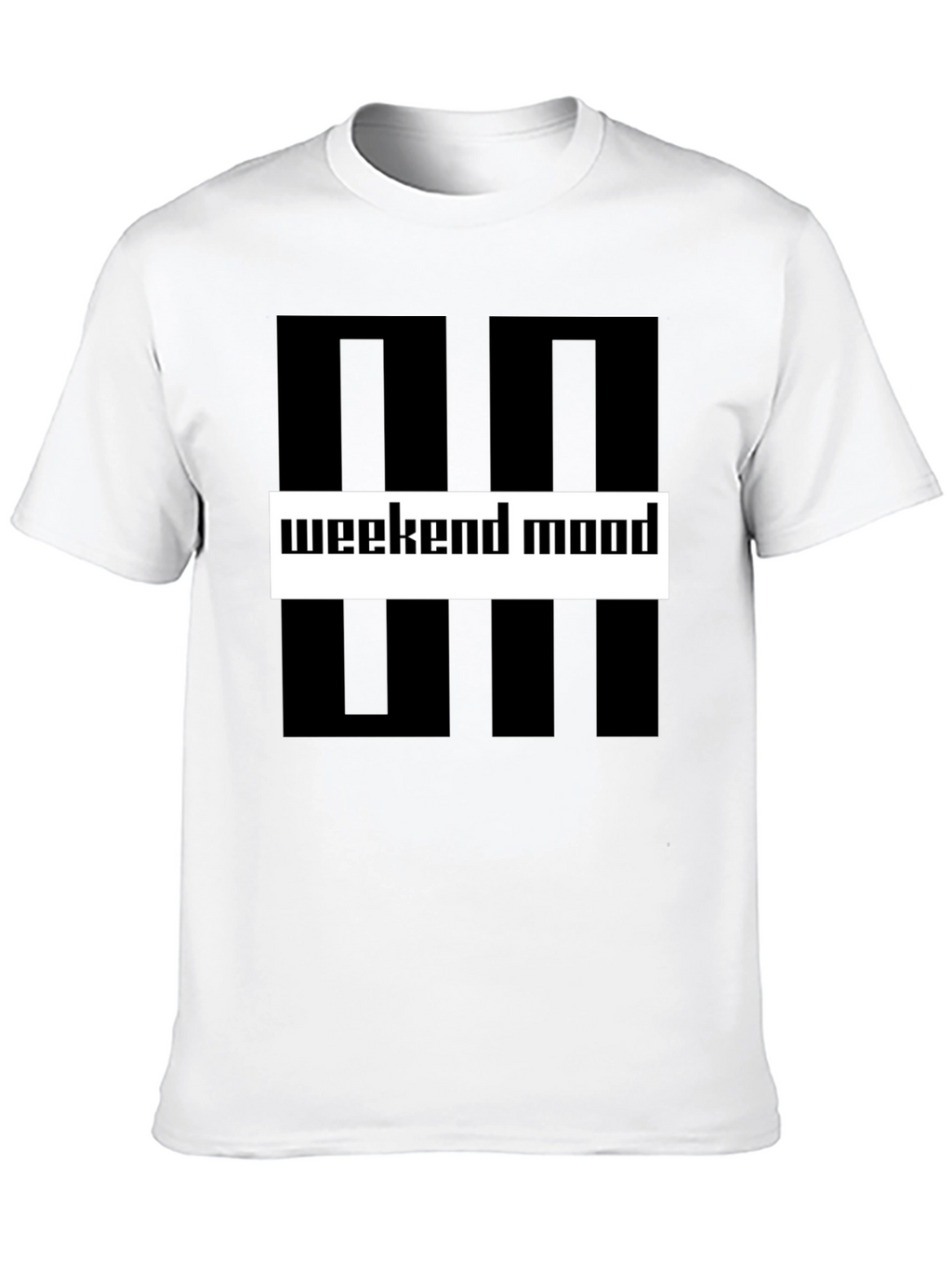 Weekend Mood Graphic Tee - Stylish Casual Wear