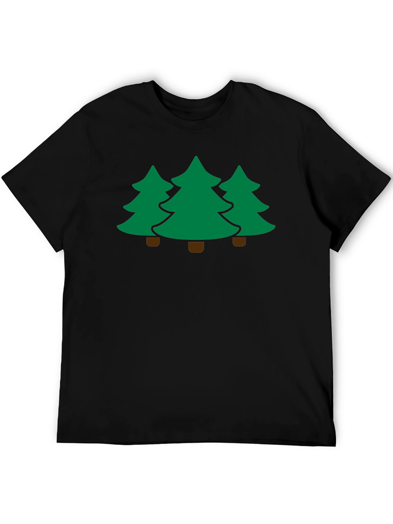 Three Trees Black T-Shirt