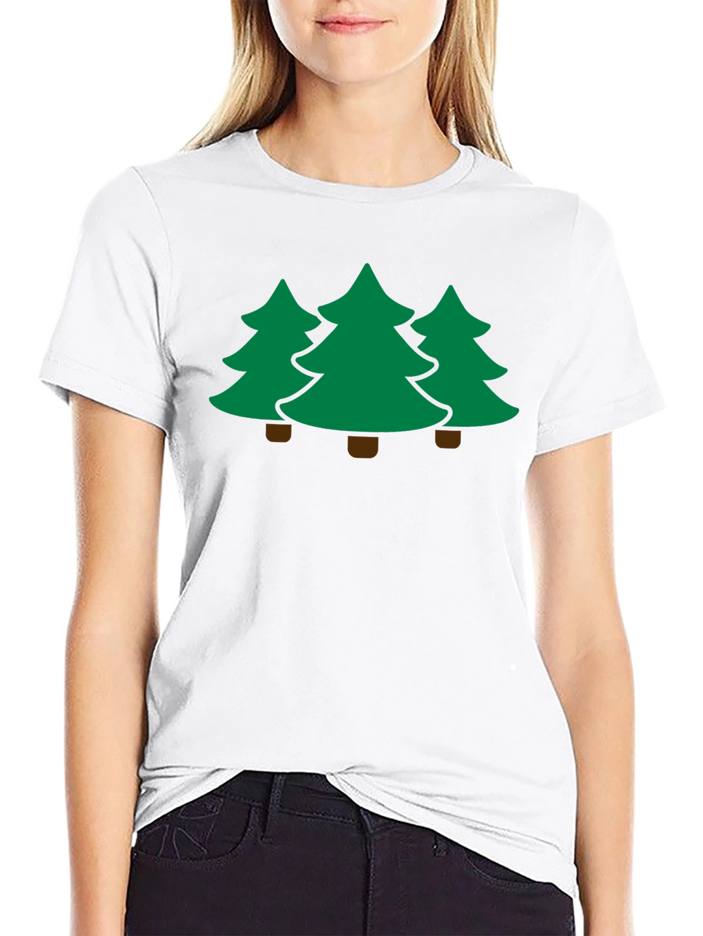 Three Trees Black T-Shirt