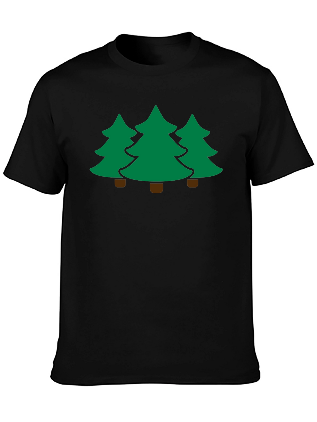 Three Trees Black T-Shirt