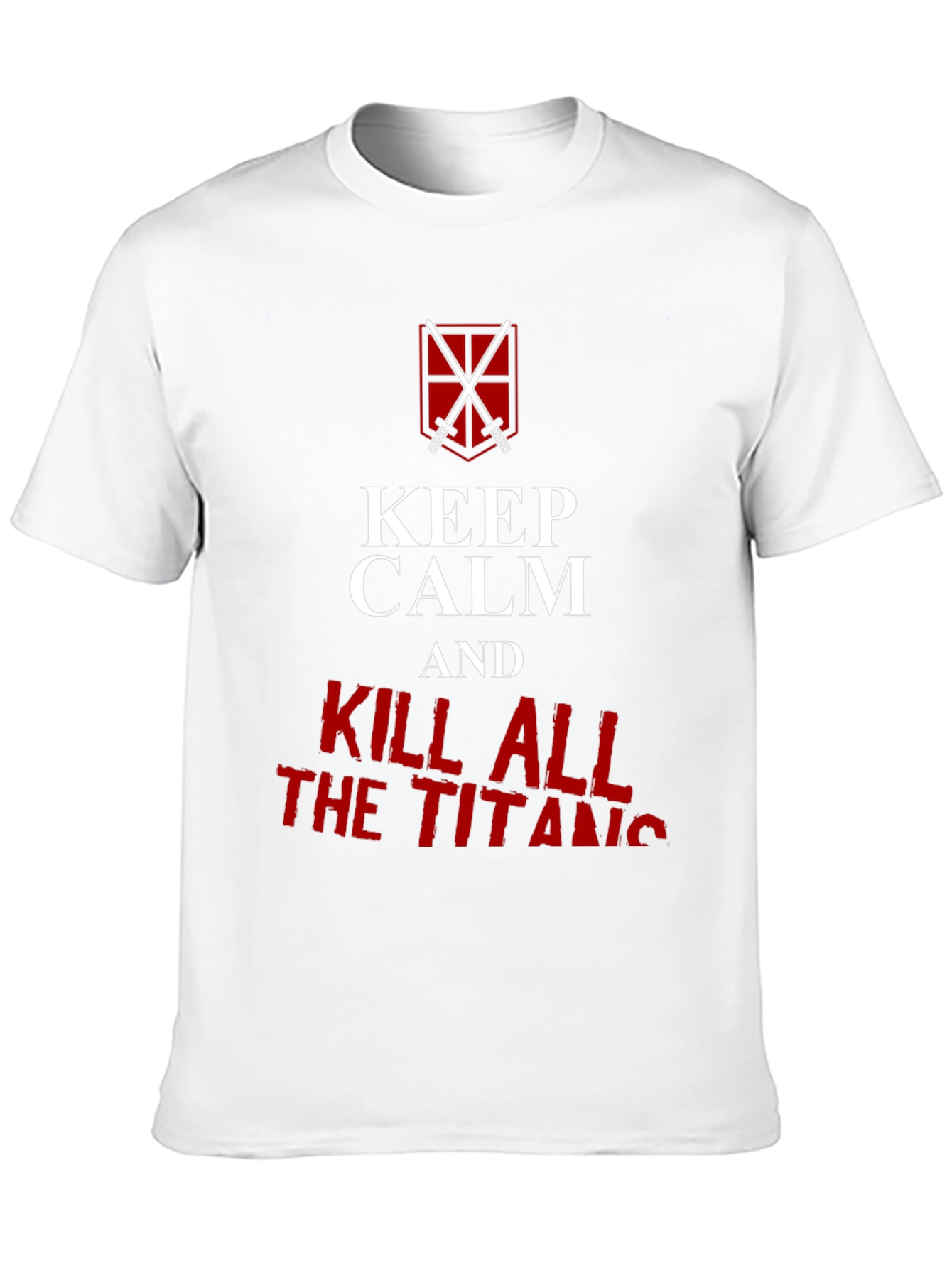 Keep Calm and Kill All Titans Graphic T-Shirt