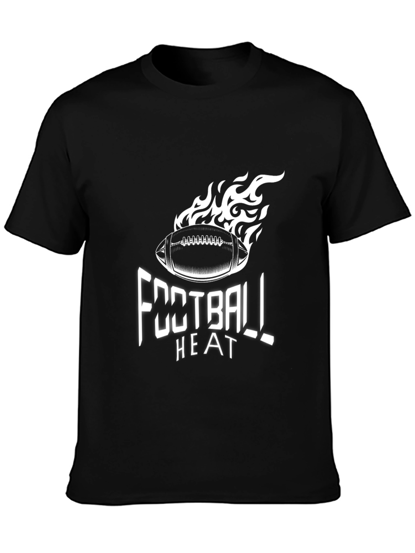 Football Heat Graphic T-Shirt