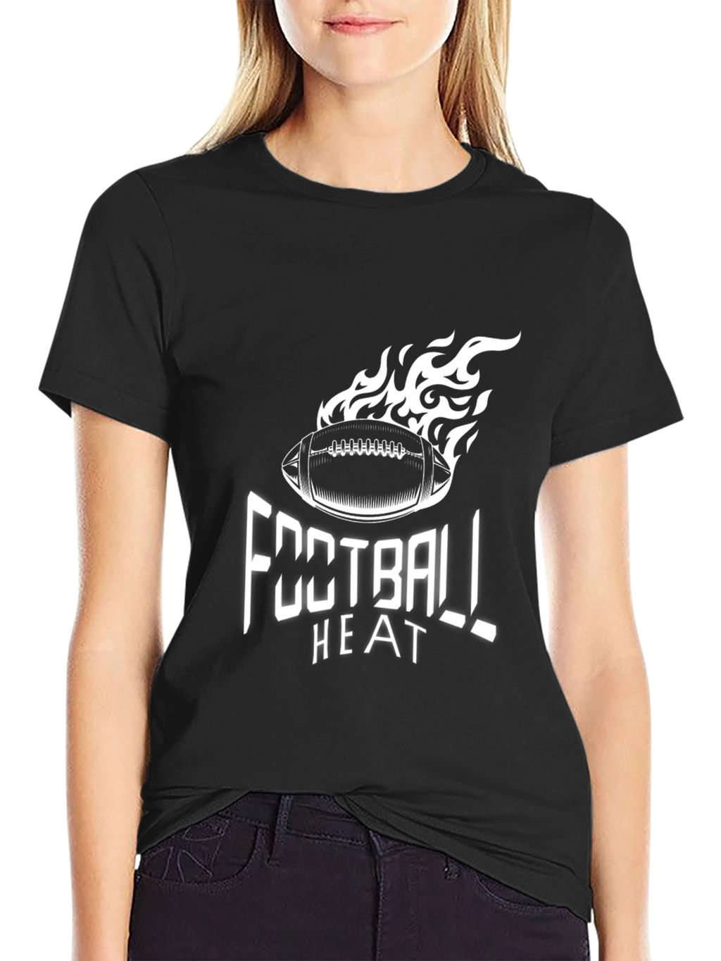 Football Heat Graphic T-Shirt