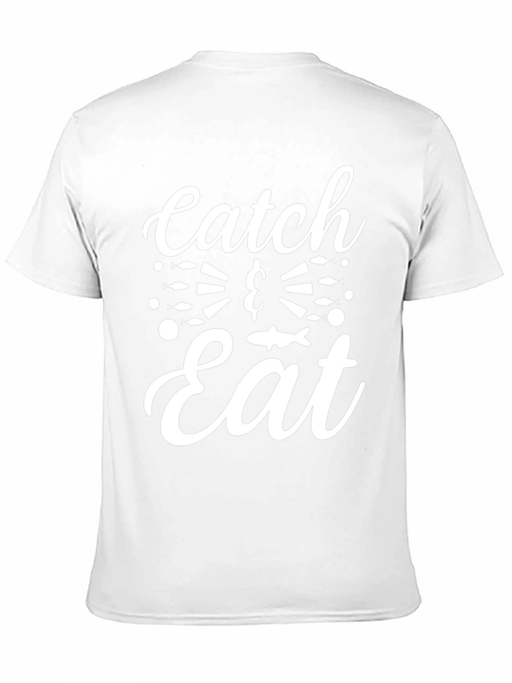 Catch & Eat Graphic T-Shirt - Fishing Lover Tee