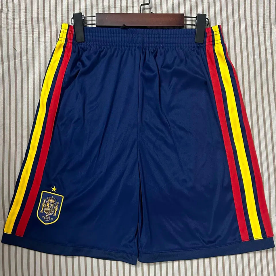 2002 Spain Home Retro Soccer Jersey Detail 1