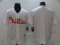 Men's Philadelphia Phillies White Home Replica Blank Jerseys