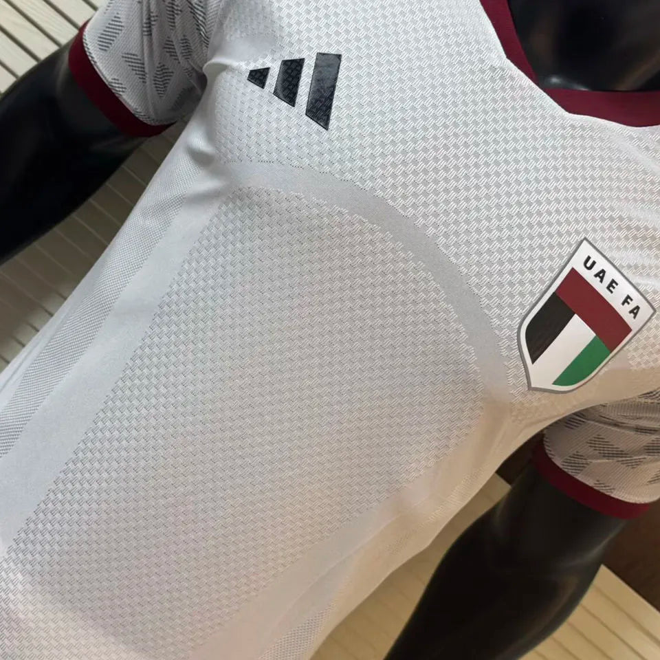 2026/27 UAE Home White Player Version Soccer Jersey 阿联酋 Detail 4