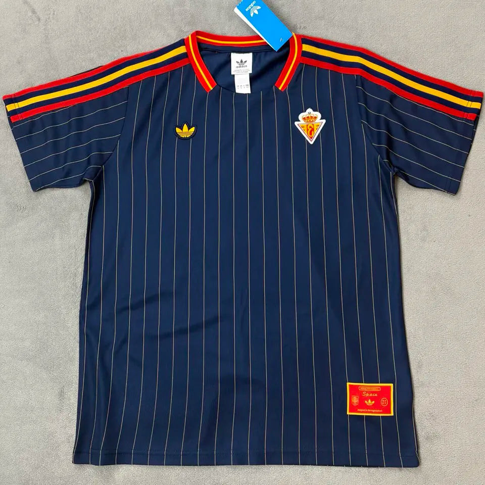 2026/27 Spain Retro Style Fans Soccer Jersey Front