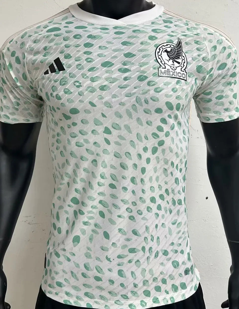 2023 Mexico White Player Version Soccer Jersey Front