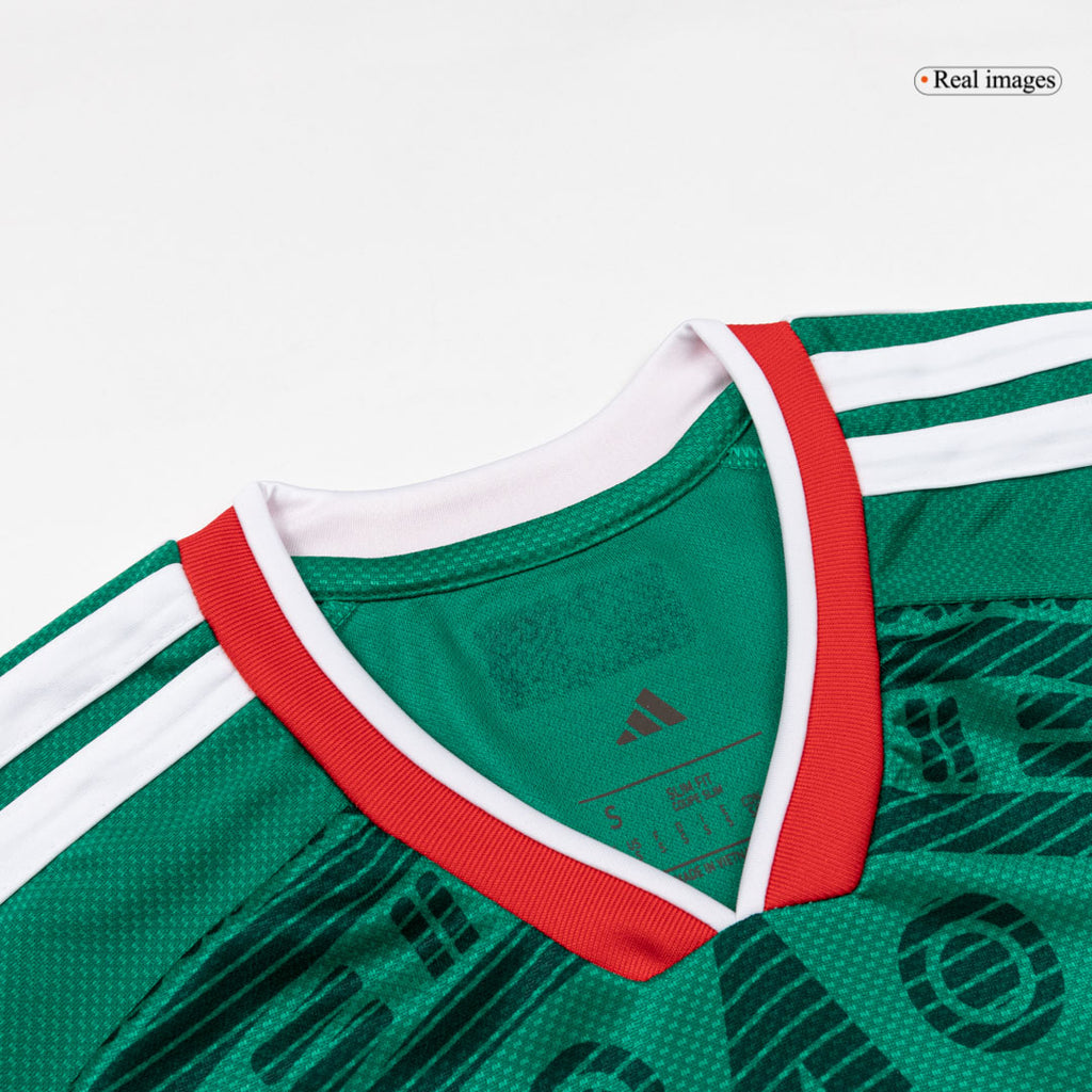 Mexico Home Soccer Jersey World Cup 2026 Green Image 4