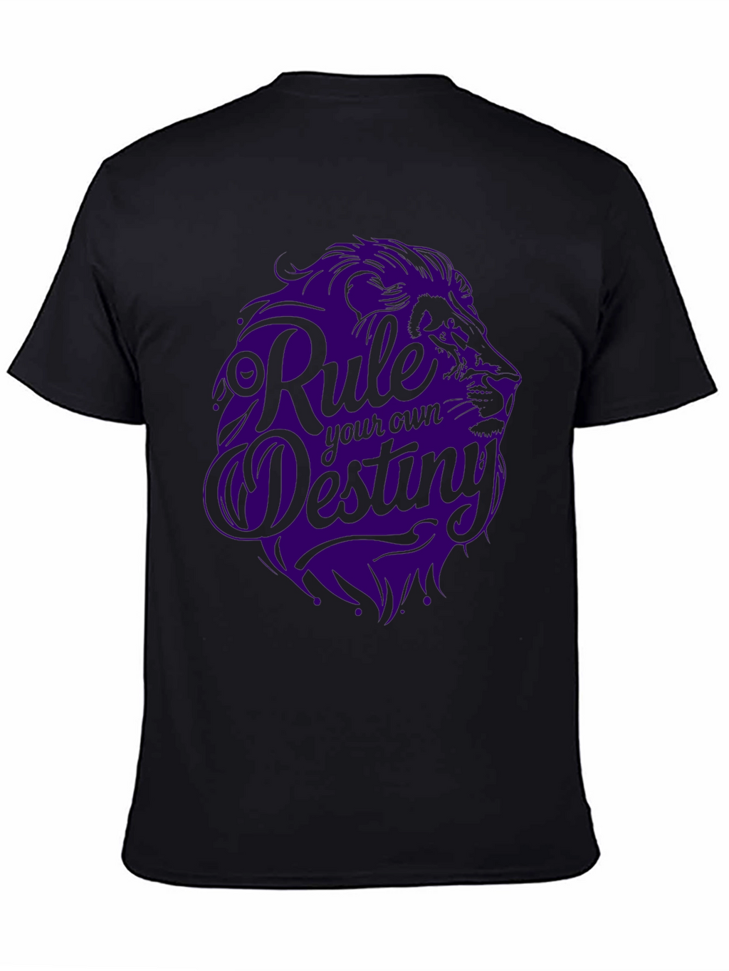 Rule Your Own Destiny Graphic Tee - Lion Design