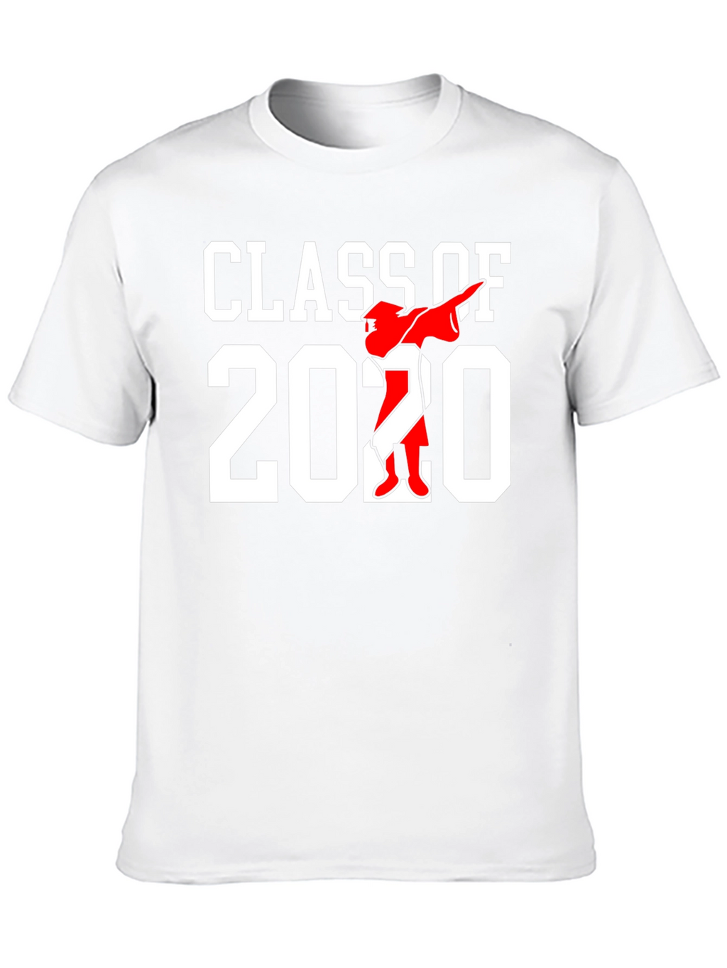 Class of 2020 T-Shirt Graduation Dabbing Design