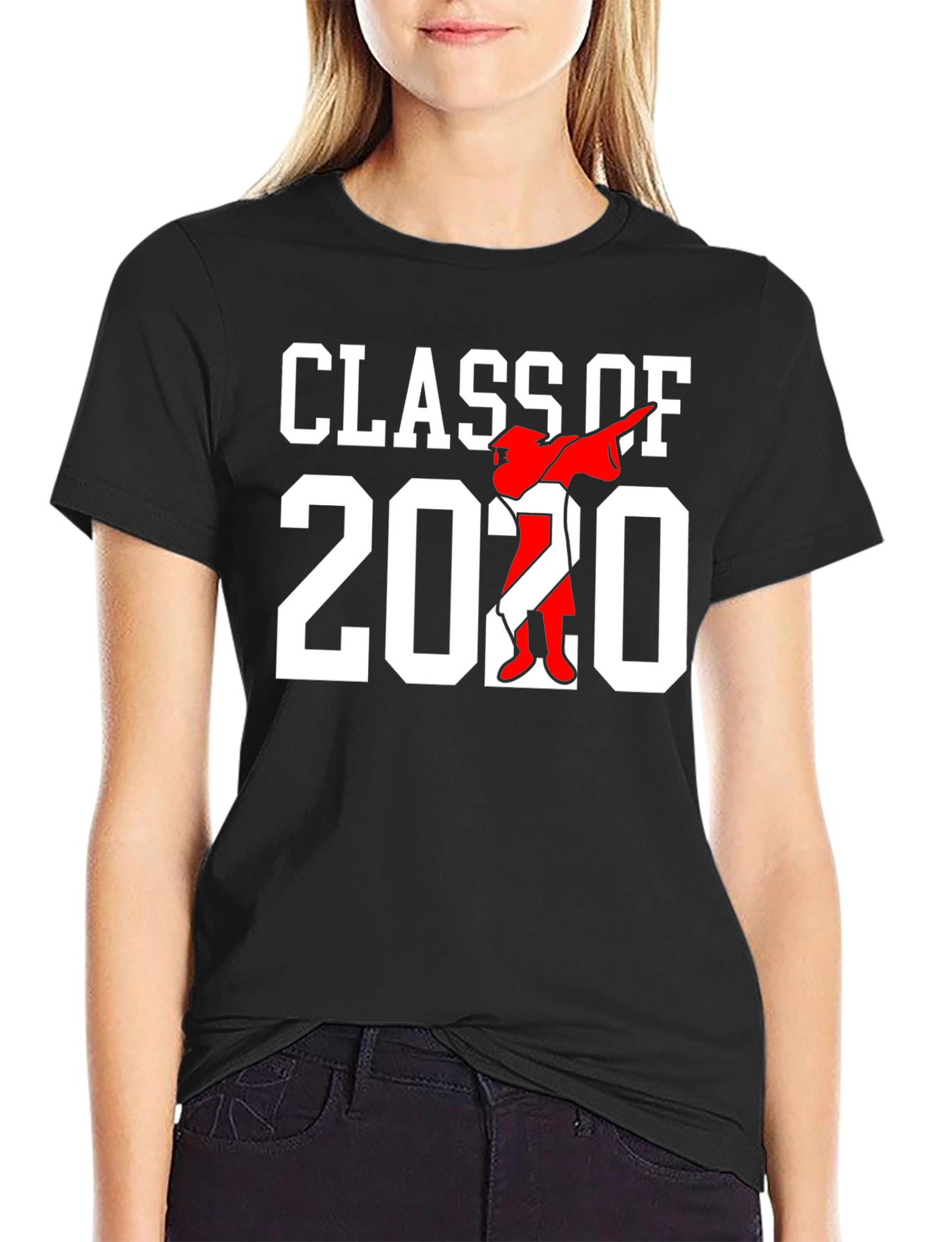 Class of 2020 T-Shirt Graduation Dabbing Design