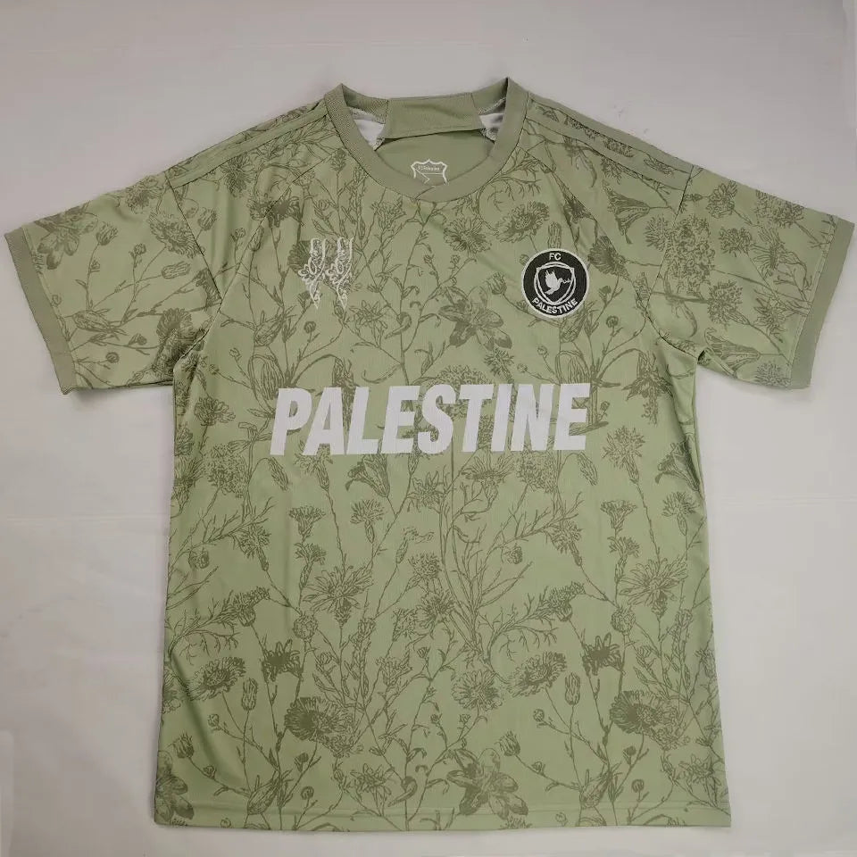2026 FC Palestine Fans Soccer Jersey 英文 Front