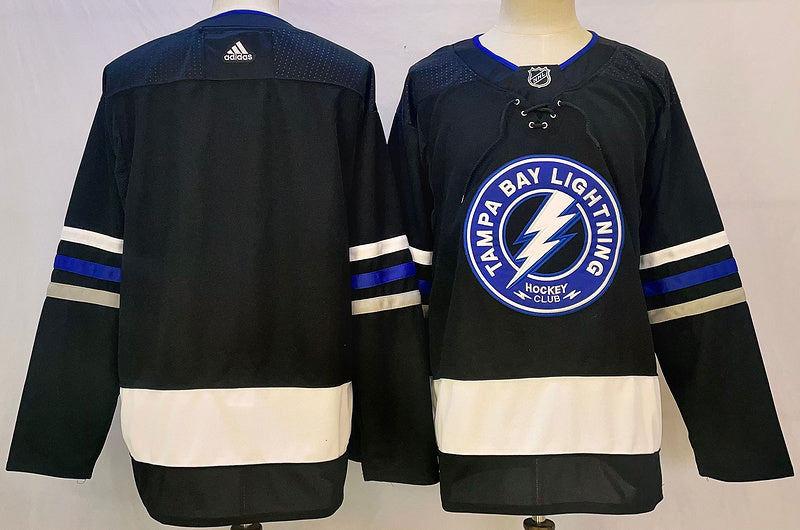 Men's Tampa Bay Lightning Blank Blue Game Jerseys