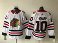 Men's Chicago Blackhawks Patrick Sharp #10 White Breakaway Player Jerseys
