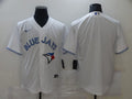 Men's Toronto Blue Jays White Home Blank Replica Jerseys