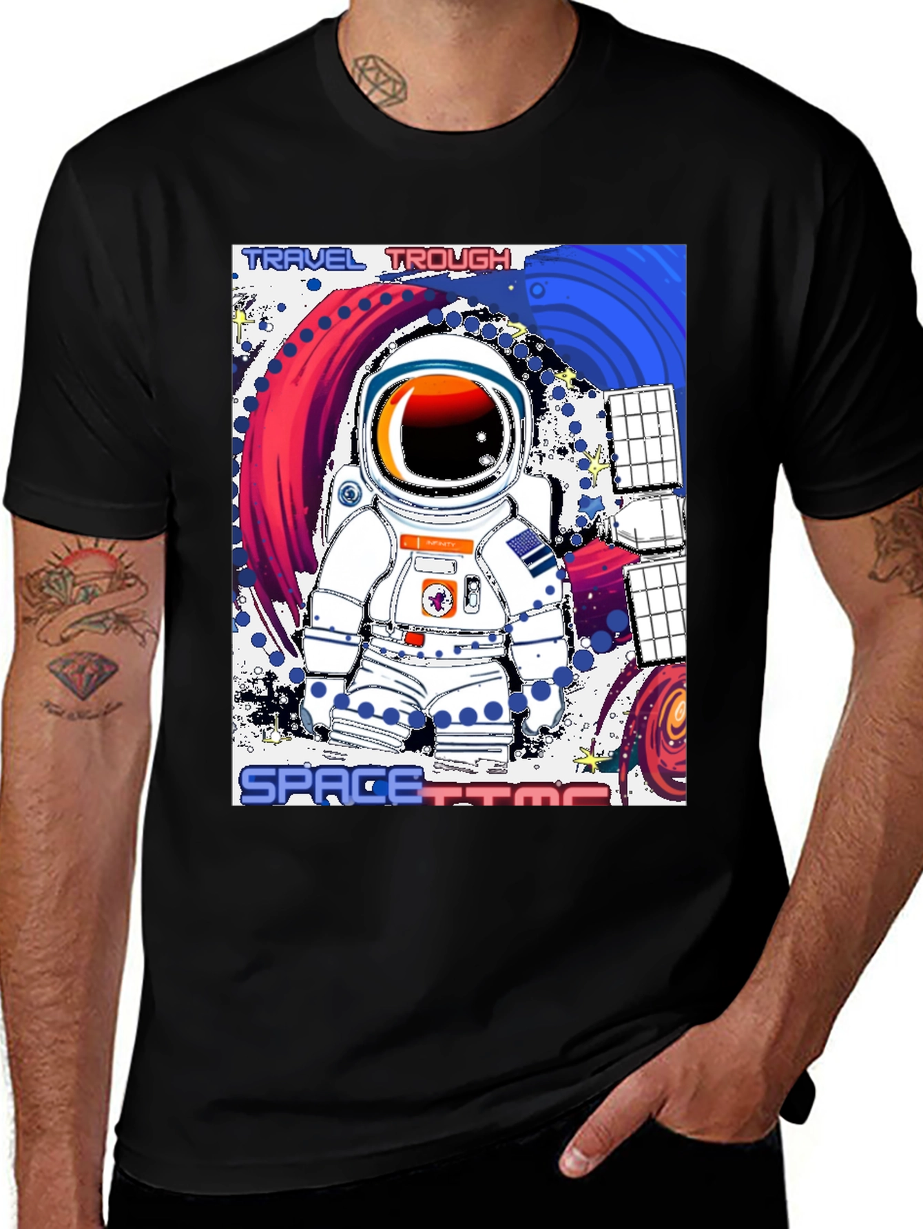 Travel Through Space Time T-Shirt