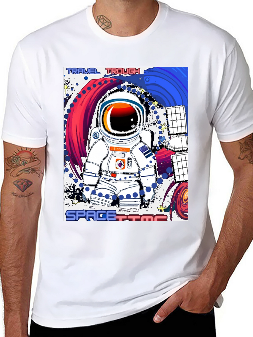 Travel Through Space Time T-Shirt
